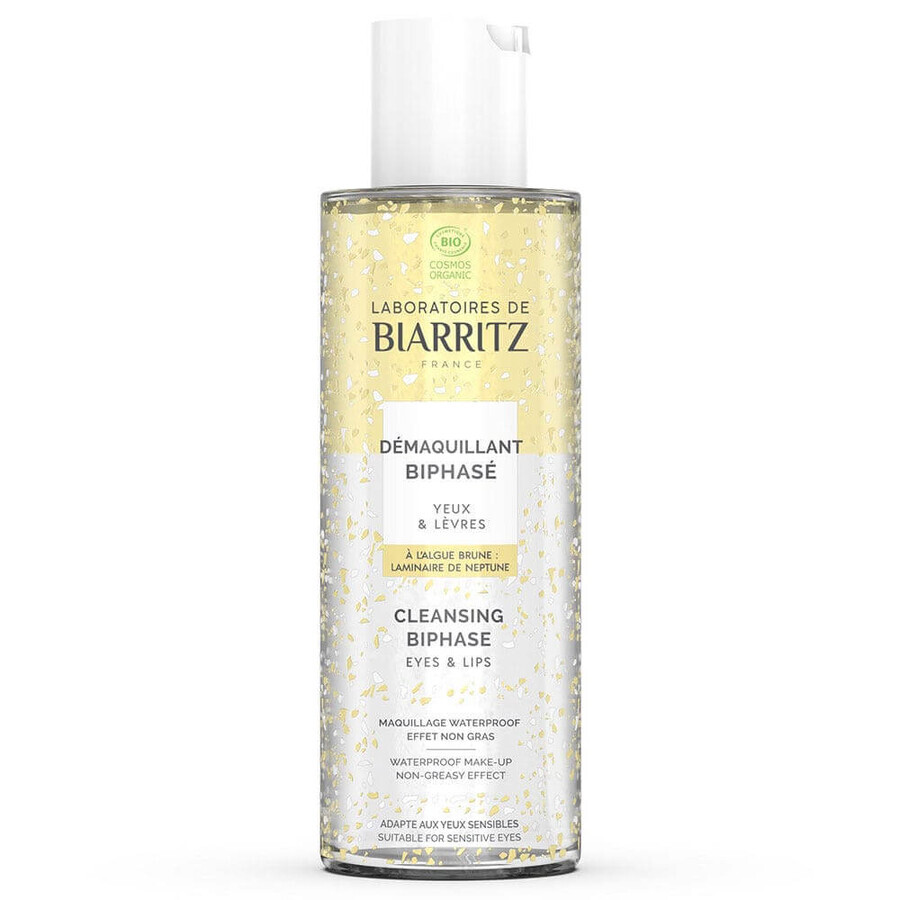 Boutique Laboratoires De Biarritz Cleansing Bi-phase Démaquillant Sensitive Yeux et Lèvres 125 ml Laboratoires De Biarritz Cleansing Bi-phase Démaquillant Sensitive Yeux et Lèvres 125 ml