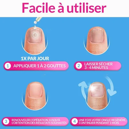 Excilor Sérum Régénérant Répare & Protège Les Ongles Abîmés 10ml