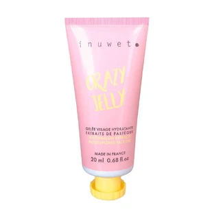 Inuwet Reisegröße Crazy Jelly Natürliche Feuchtigkeitspflege Gesichtsgel Wassermelone Rose 20ml