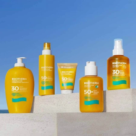Biotherm WaterLover Sun Milk Spf50 + Flasche mit Spender 400ml