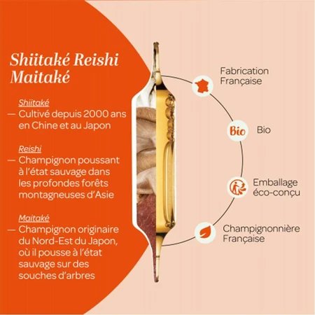 Superdiet Shiitake Ecológico 20 Ampollas