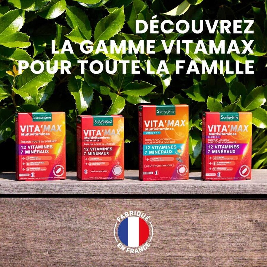 Santarome Vita'max Multivitaminen Vanaf 12 jaar 30 tabletten