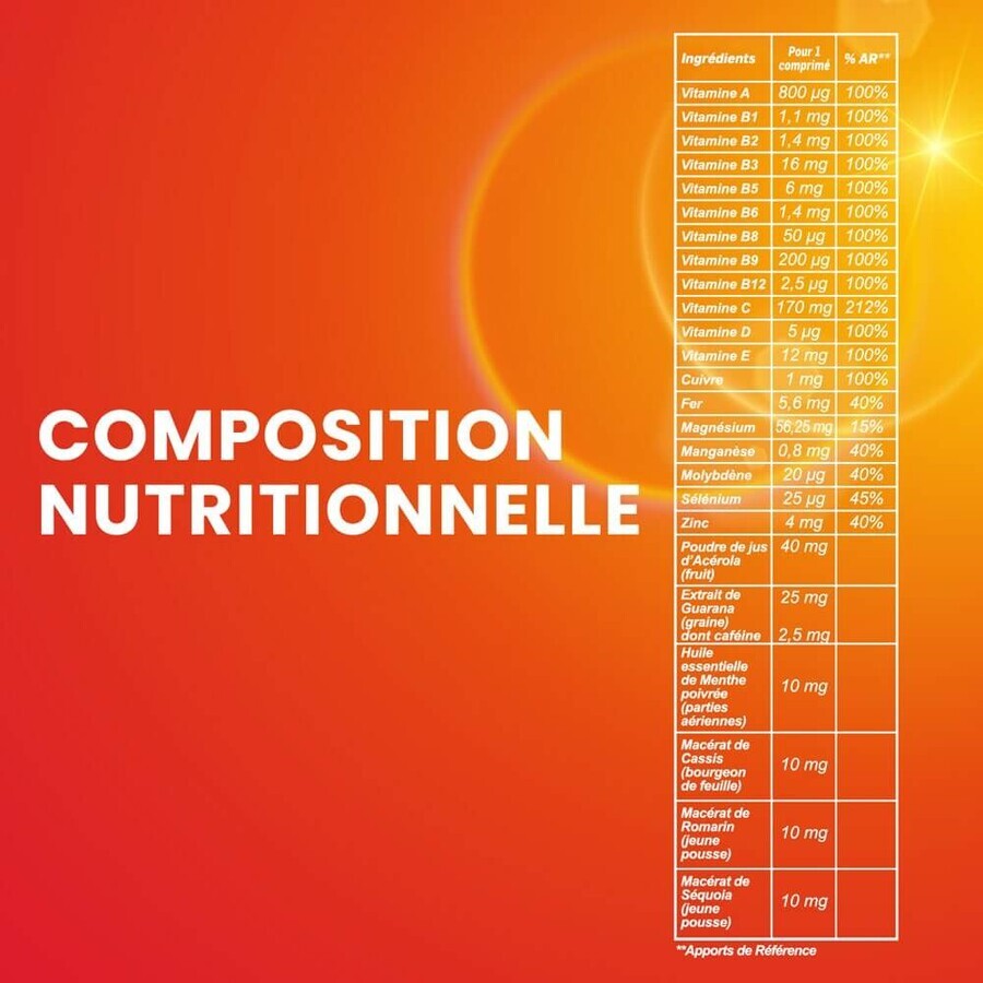 Santarome Vita'max Multivitaminen Vanaf 12 jaar 30 tabletten