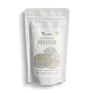 Valebio Péptidos de Queratina para el Cabello Sabor Limón 120g