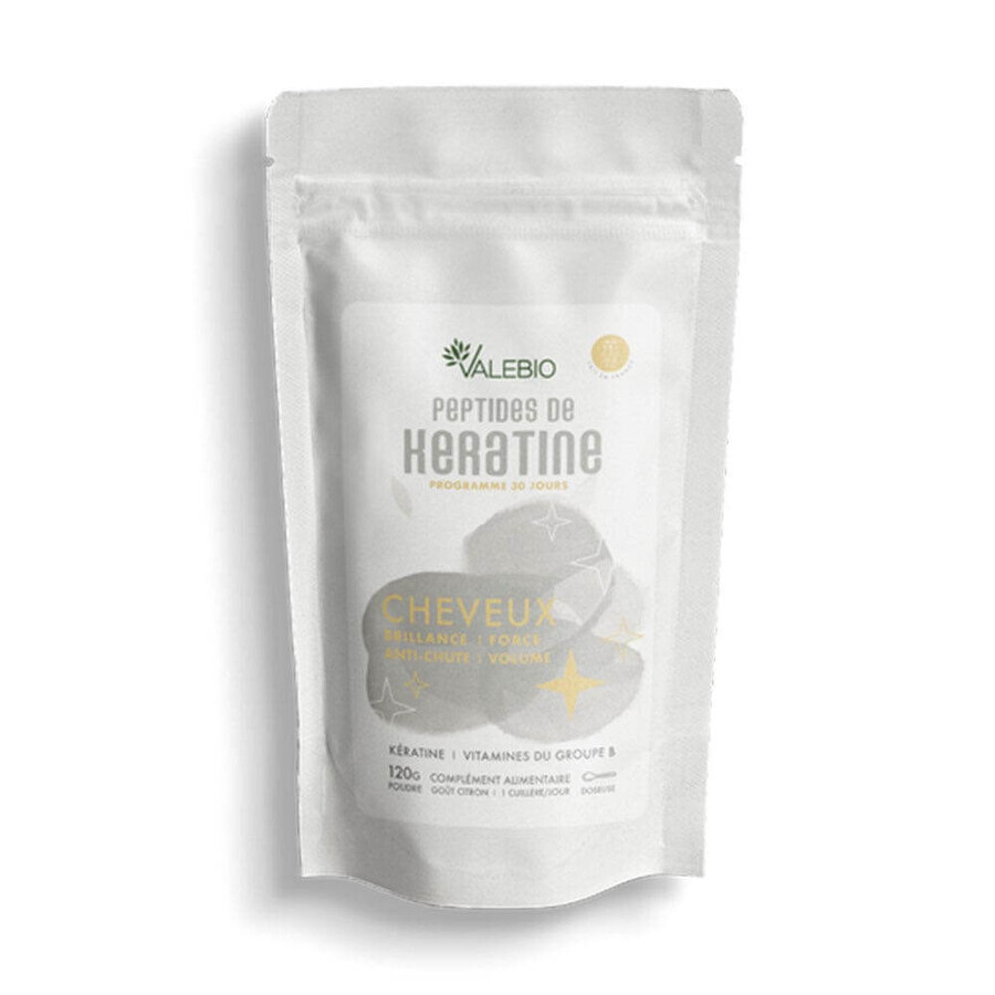Valebio Keratin Peptide für das Haar mit Zitronengeschmack 120g