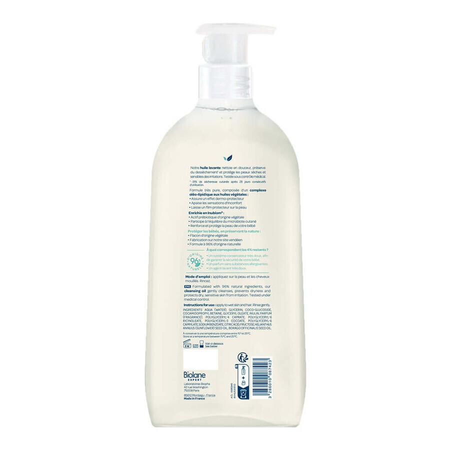 Biolane Expert Dermoprotective Cleansing Oil From birth 500ml