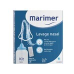 Marimer Kit per la pulizia nasale 30 bustine di soluzione salina Marimer Kit per la pulizia nasale 30 bustine di soluzione salina
