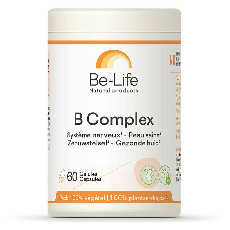 Be-Life Nervous System B Complex - Healthy Skin 60 gelules