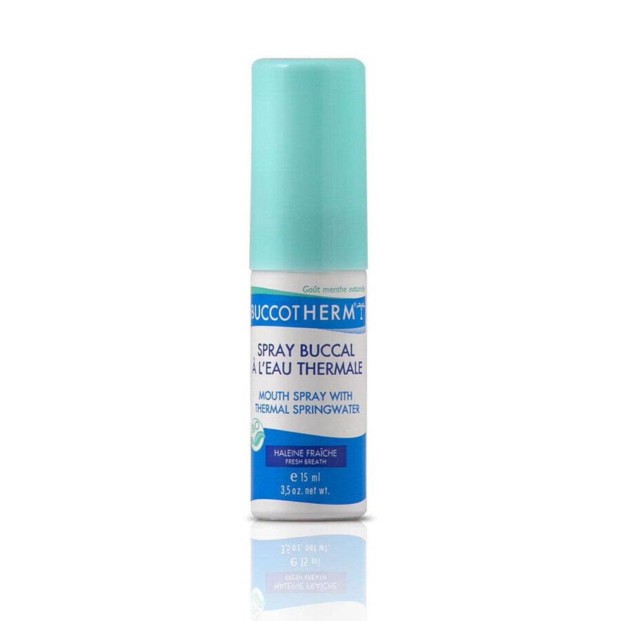 Comprar Buccotherm Spray Bucal con Agua Termal Ecológica 15ml Buccotherm Spray Bucal con Agua Termal Ecológica 15ml