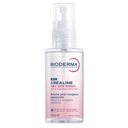 Bioderma Crealine AR+ Sos Spray Peaux Sensibles Réactives 70ml