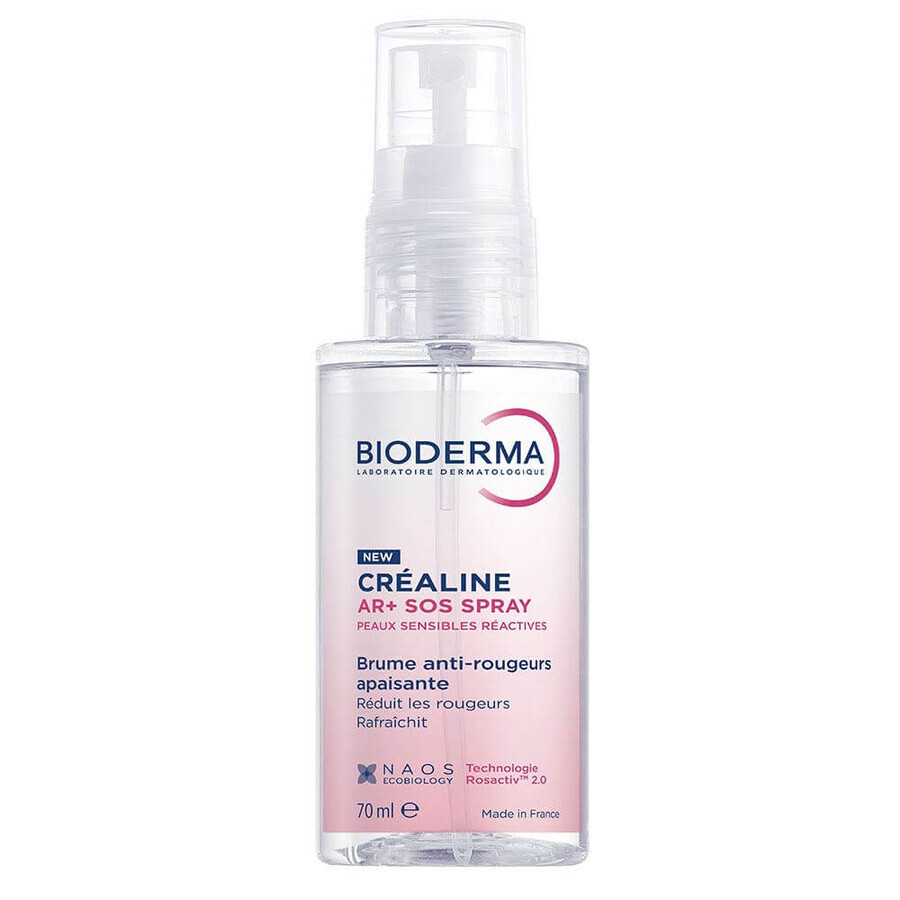 Boutique Bioderma Crealine AR+ Sos Spray Peaux Sensibles Réactives 70ml Bioderma Crealine AR+ Sos Spray Peaux Sensibles Réactives 70ml