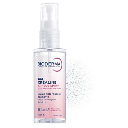 Bioderma Crealine AR+ Sos Spray Peaux Sensibles Réactives 70ml