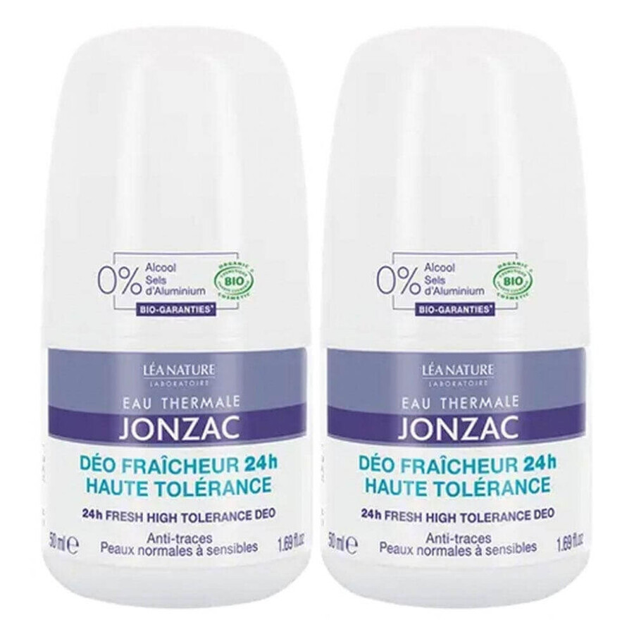 Eau thermale Jonzac Deodorant High Tolerance 24H Freshness 2x50ml