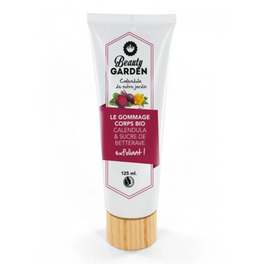 Beauty Garden Organic Body Scrub met Goudsbloem en Bietsuiker - Exfoliërend 125 ml
