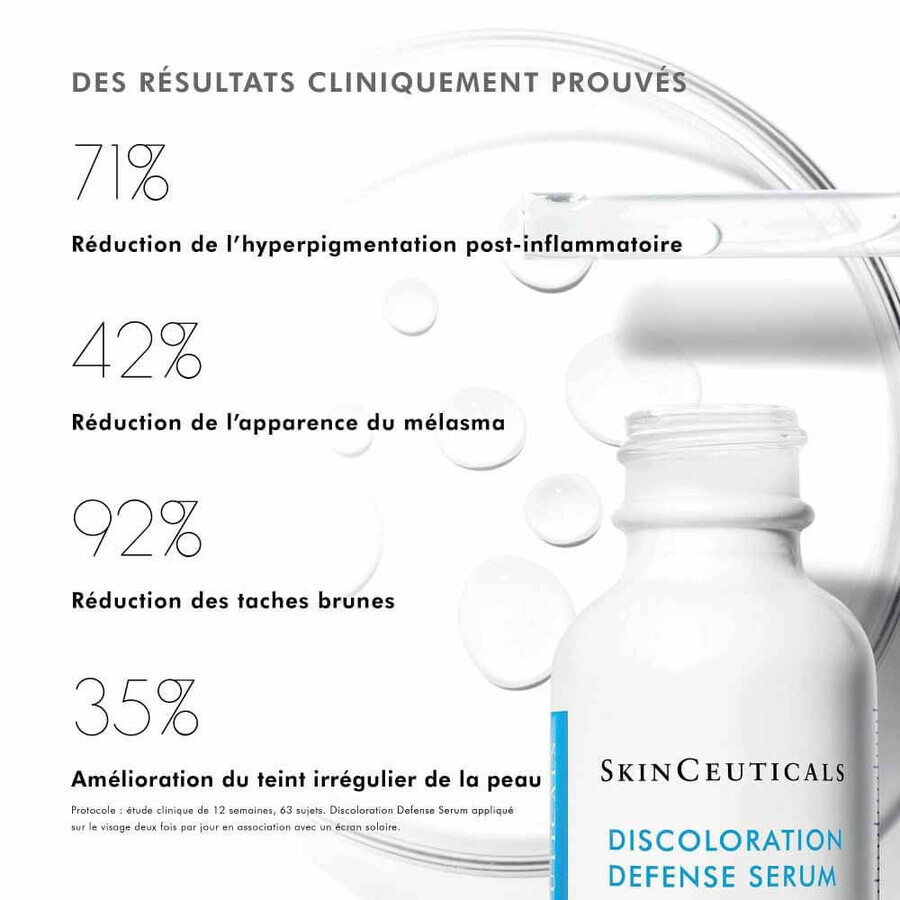 Skinceuticals Discoloration Defense Serum Visage Anti Taches Brunes Et Taches Pigmentaires 30ml Skinceuticals Discoloration Defense Serum Visage Anti Taches Brunes Et Taches Pigmentaires 30ml