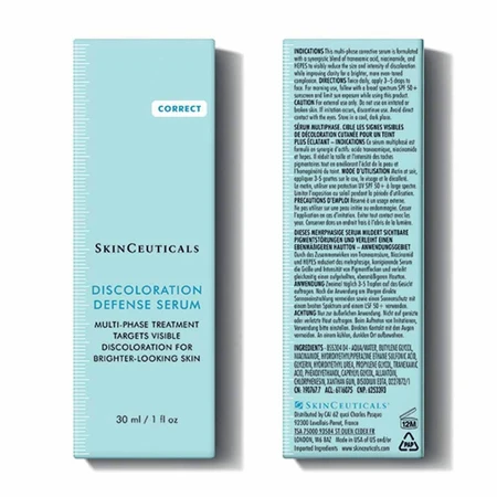Skinceuticals Discoloration Defense Serum Visage Serum Anti Taches Brunes 30ml