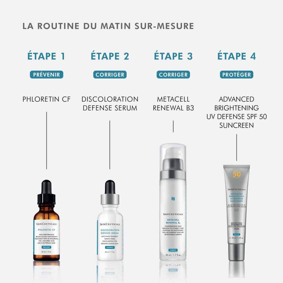 Skinceuticals Discoloration Defense Serum Visage Anti Taches Brunes Et Taches Pigmentaires 30ml