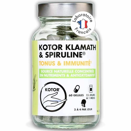 Kotor Pharma Klamath and Spirulina tone and immunity 60 capsules