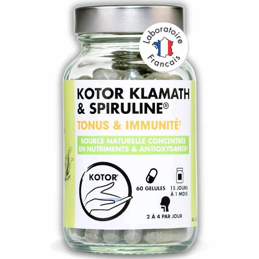 Kotor Pharma Klamath and Spirulina tone and immunity 60 capsules