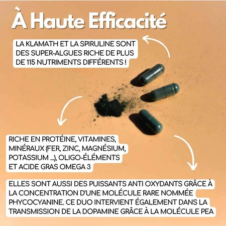 Kotor Pharma Klamath and Spirulina tone and immunity 60 capsules