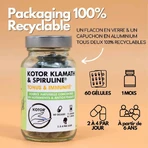 Kotor Pharma Klamath and Spirulina tone and immunity 60 capsules