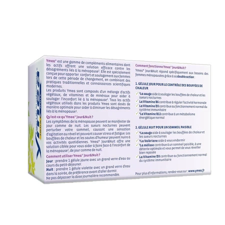 Ymea Menopause Night and Day 128 Capsules