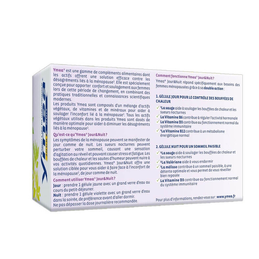 Ymea Menopause Night and Day 128 Capsules