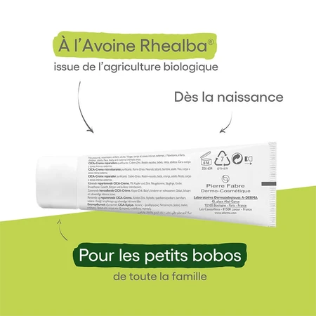 A-Derma Dermalibour+ CICA-Cream Restrukturierend Reinigend Irritierte Haut 50ml