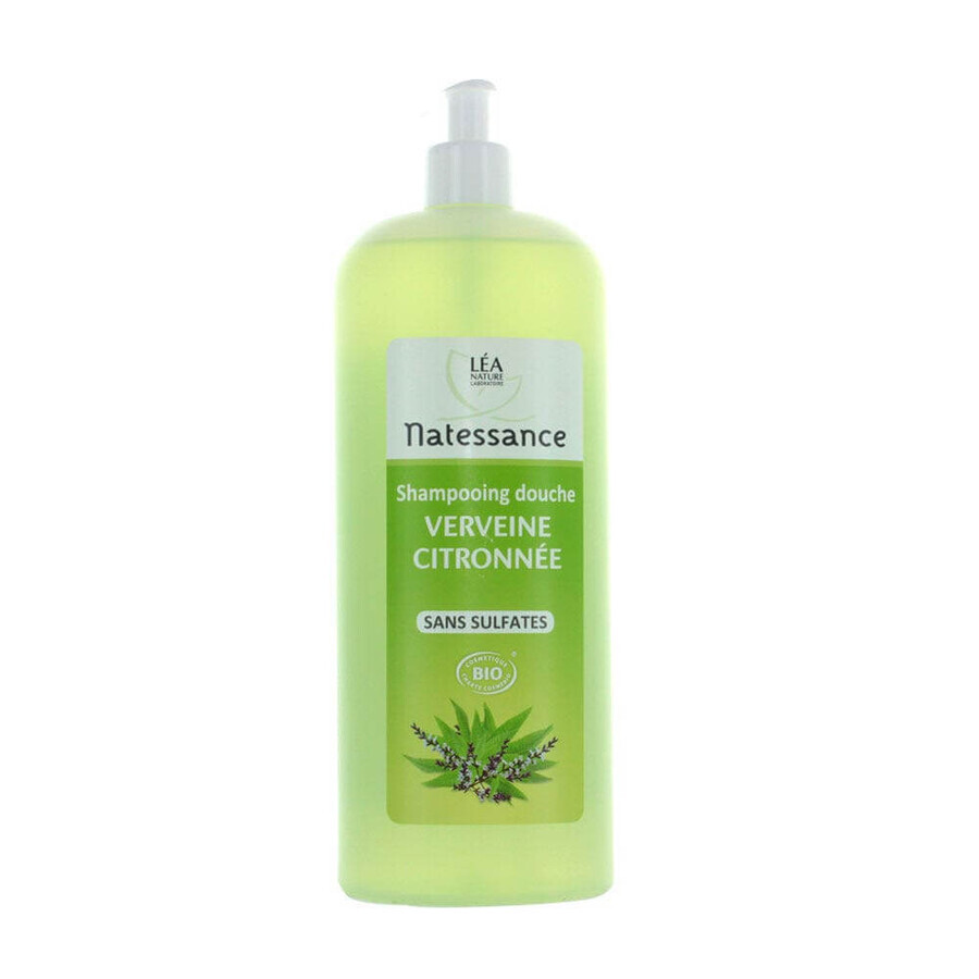 Natessance organic citrus verbena shower shampoo 1 l