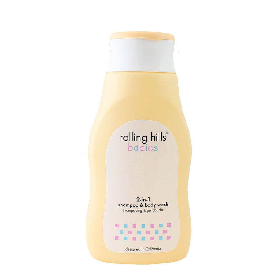 Rolling Hills Babies șampon și gel de duș 2în1 200 ml Rolling Hills Babies șampon și gel de duș 2în1 200 ml