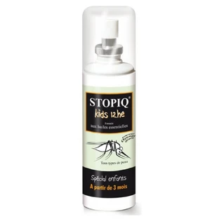 Nutri Expert Stopiq Kinder Anti-Moskito 12h mit ätherischen Ölen für Kinder ab 3 Monaten 75ml