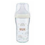 Nuk Perfect Match Olifantenflesje Maat M Glas Dès La Naissance 240 ml