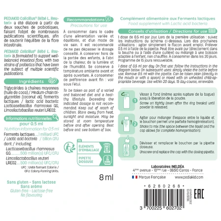 Probiotic Colicillus Bébé, 8 ml, Pediakid