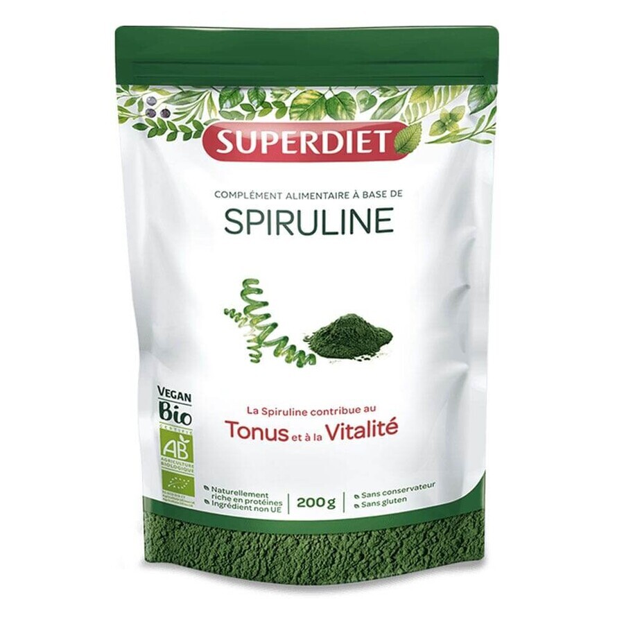 Superdiet Spiruline Bio 200g