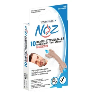 Noz Bandelettes Nasales Standard 10 patchs