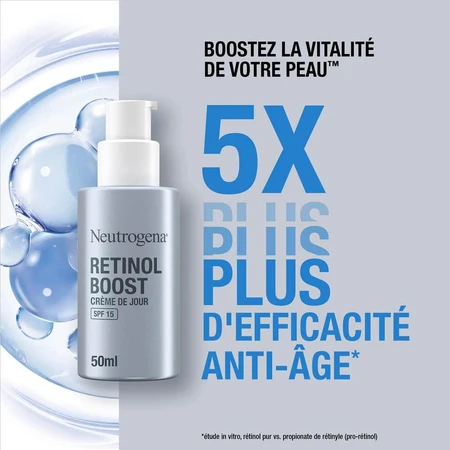 Neutrogena Retinol Boost Crema Hidratante de Día SPF 15 50ml
