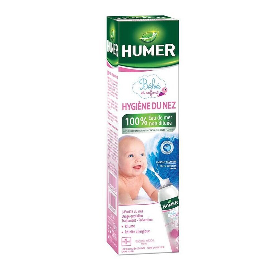 Humer Nose Wash Spray for Infants and Children 150 ml