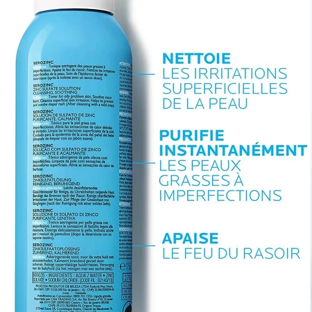 La Roche-Posay Serozinc Solute De Sulfate De Zinc Serozinc 150ml