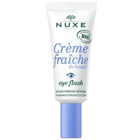 Nuxe Creme Fraîche De Beaute Anti-Müdigkeit feuchtigkeitsspendende Augenbehandlung Flash Organic 15ml