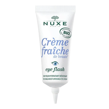 Nuxe Creme Fraîche De Beaute Anti-Müdigkeit feuchtigkeitsspendende Augenbehandlung Flash Organic 15ml