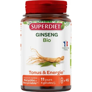 Superdiet Bio-Ginseng 45 Kapseln