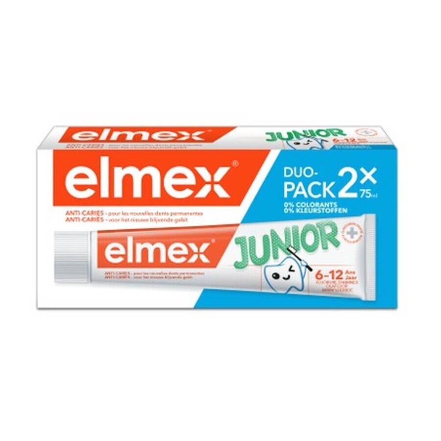 Comprar Pasta dentífrica Elmex Junior 6-12 años 2x75ml Pasta dentífrica Elmex Junior 6-12 años 2x75ml