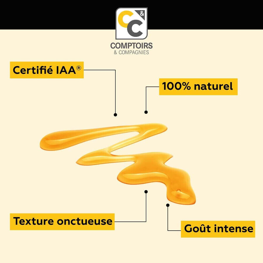 Comptoirs Et Compagnies Manuka Honey 15+ Umf/iaa 250g Comptoirs Et Compagnies Manuka Honey 15+ Umf/iaa 250g