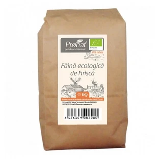 Harina de trigo sarraceno ecológica, 1 kg, Pronat