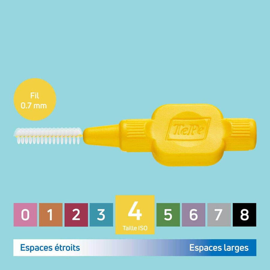TePe Perii interdentare 0.7 mm X6 x6 TePe Perii interdentare 0.7 mm X6 x6