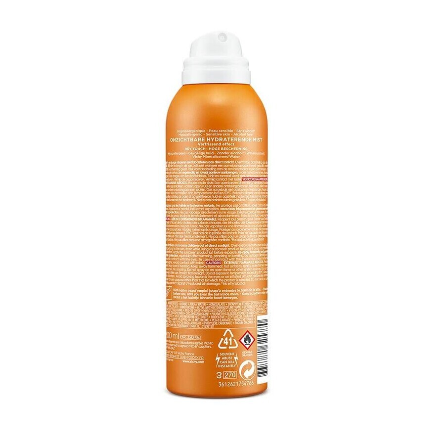 Vichy Capital Soleil Spray hidratant invizibil cu protecție solară Spf50 200 ml
