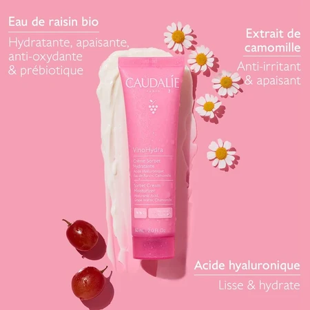 Caudalie VinoHydra Crema Sorbete Hidratante Piel Sensible 60ml
