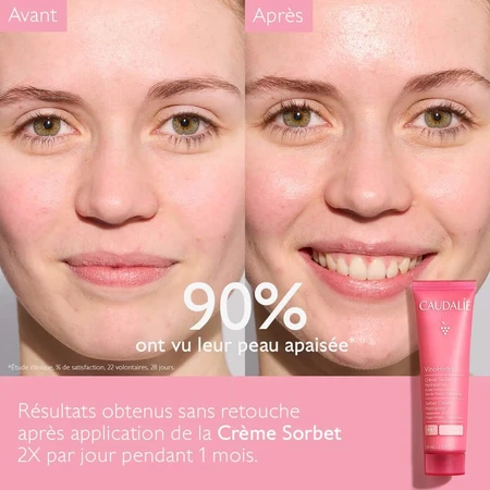 Caudalie VinoHydra Crema Sorbete Hidratante Piel Sensible 60ml