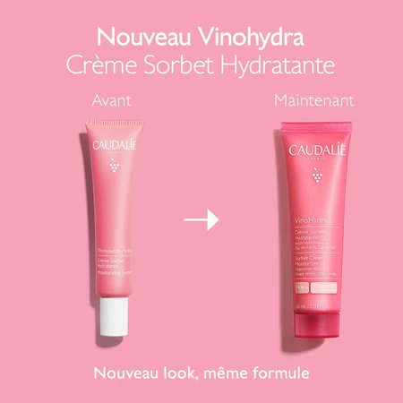 Caudalie VinoHydra Crema Sorbete Hidratante Piel Sensible 60ml