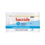 Baccide Lingettes Mains et Surfaces x70